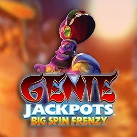Genie Jackpots: Big Spin Frenzy logo by Blueprint Gaming Wazamba Casino