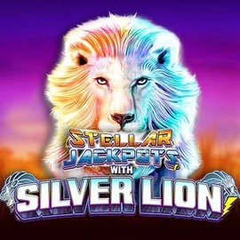 Try Stellar Jackpots with Silver Lion slot by Lightning Box Game on wazambalive.gr – logo image