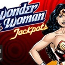 Wonder Woman Jackpots game by Amaya – logo hosted on Wazamba Casino